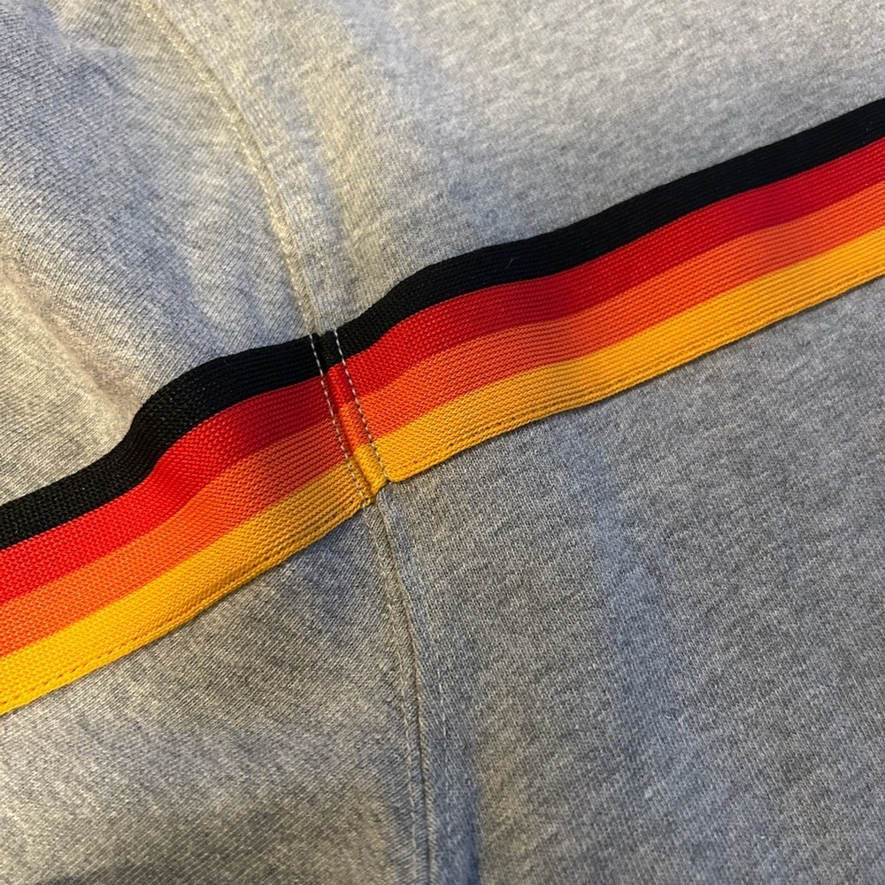 Ninth Hall crewneck with racing stripes. EUC. Streetwear. Skater. Large - Picture 12 of 12